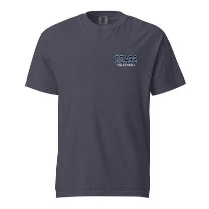 Signature | Comfort Colors T-Shirt | Cambridge Volleyball | Block Bears Logo