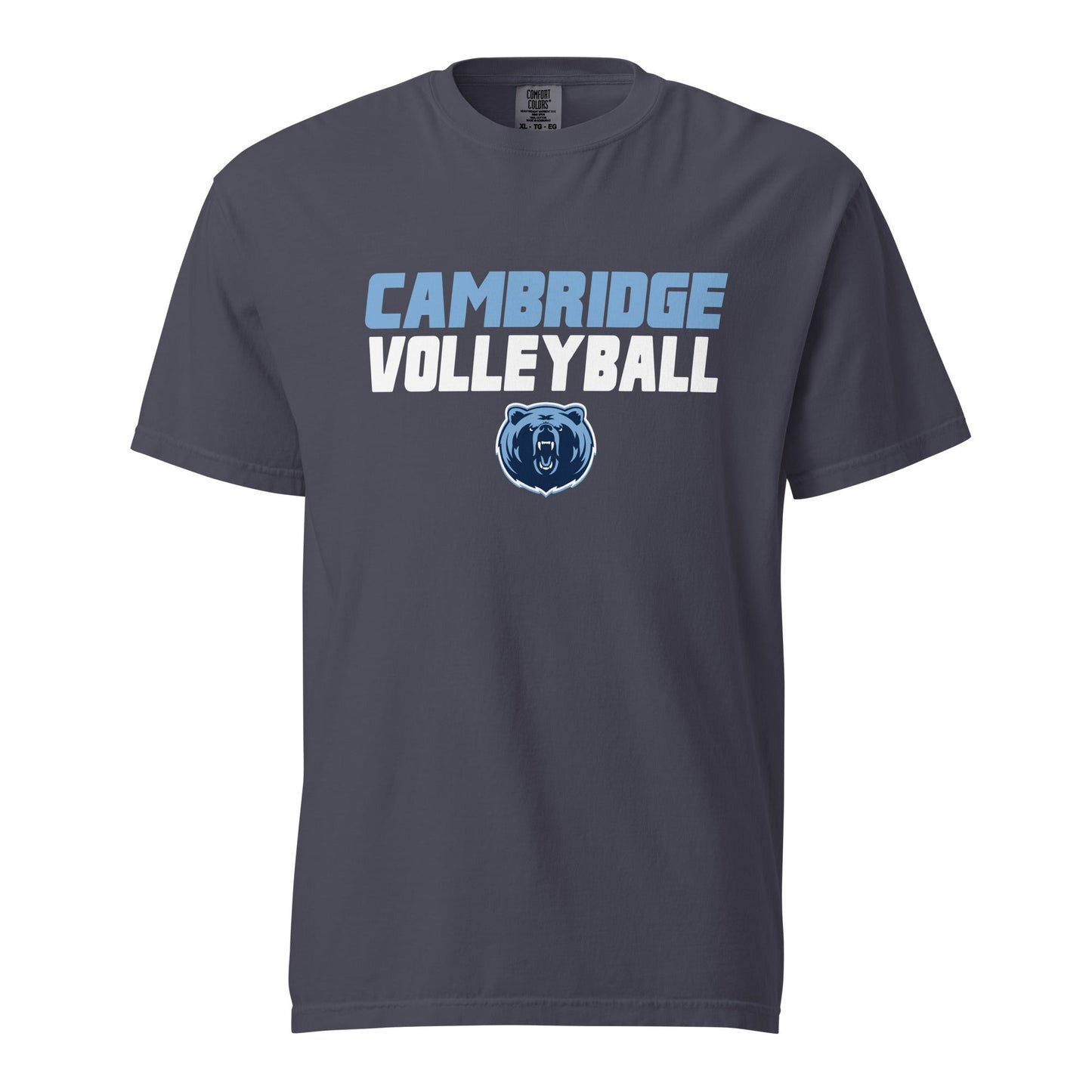 Signature | Comfort Colors T-Shirt | Cambridge Volleyball | Modern Logo