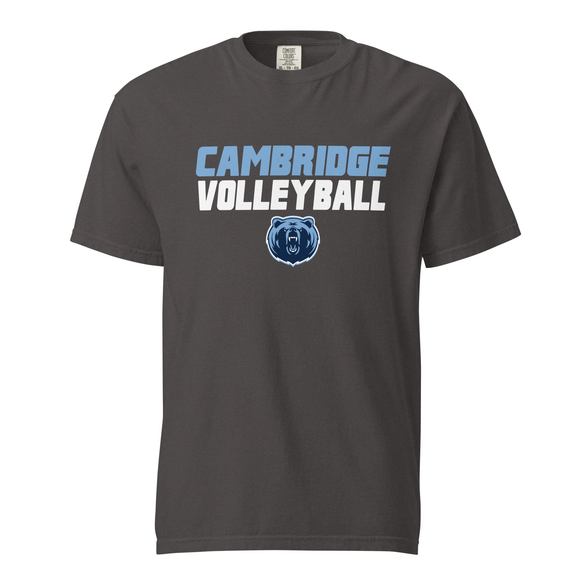 Signature | Comfort Colors T-Shirt | Cambridge Volleyball | Modern Logo