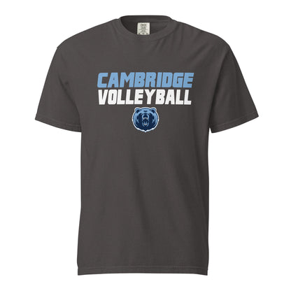 Signature | Comfort Colors T-Shirt | Cambridge Volleyball | Modern Logo