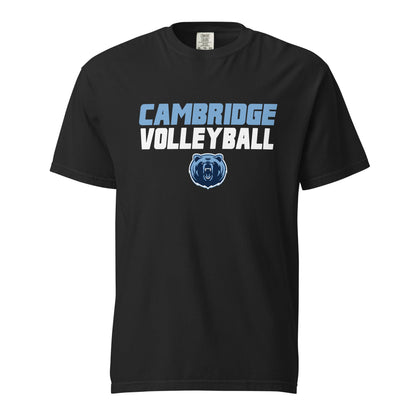 Signature | Comfort Colors T-Shirt | Cambridge Volleyball | Modern Logo