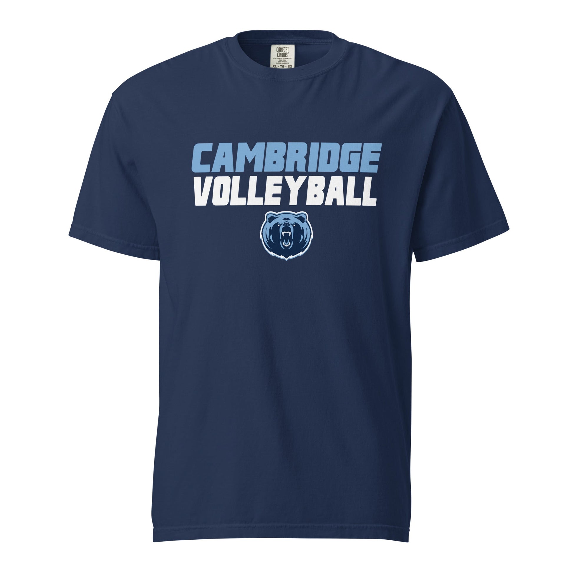 Signature | Comfort Colors T-Shirt | Cambridge Volleyball | Modern Logo