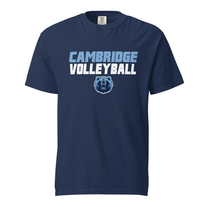 Signature | Comfort Colors T-Shirt | Cambridge Volleyball | Modern Logo