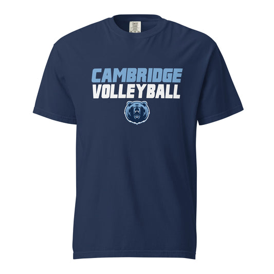 Signature | Comfort Colors T-Shirt | Cambridge Volleyball | Modern Logo