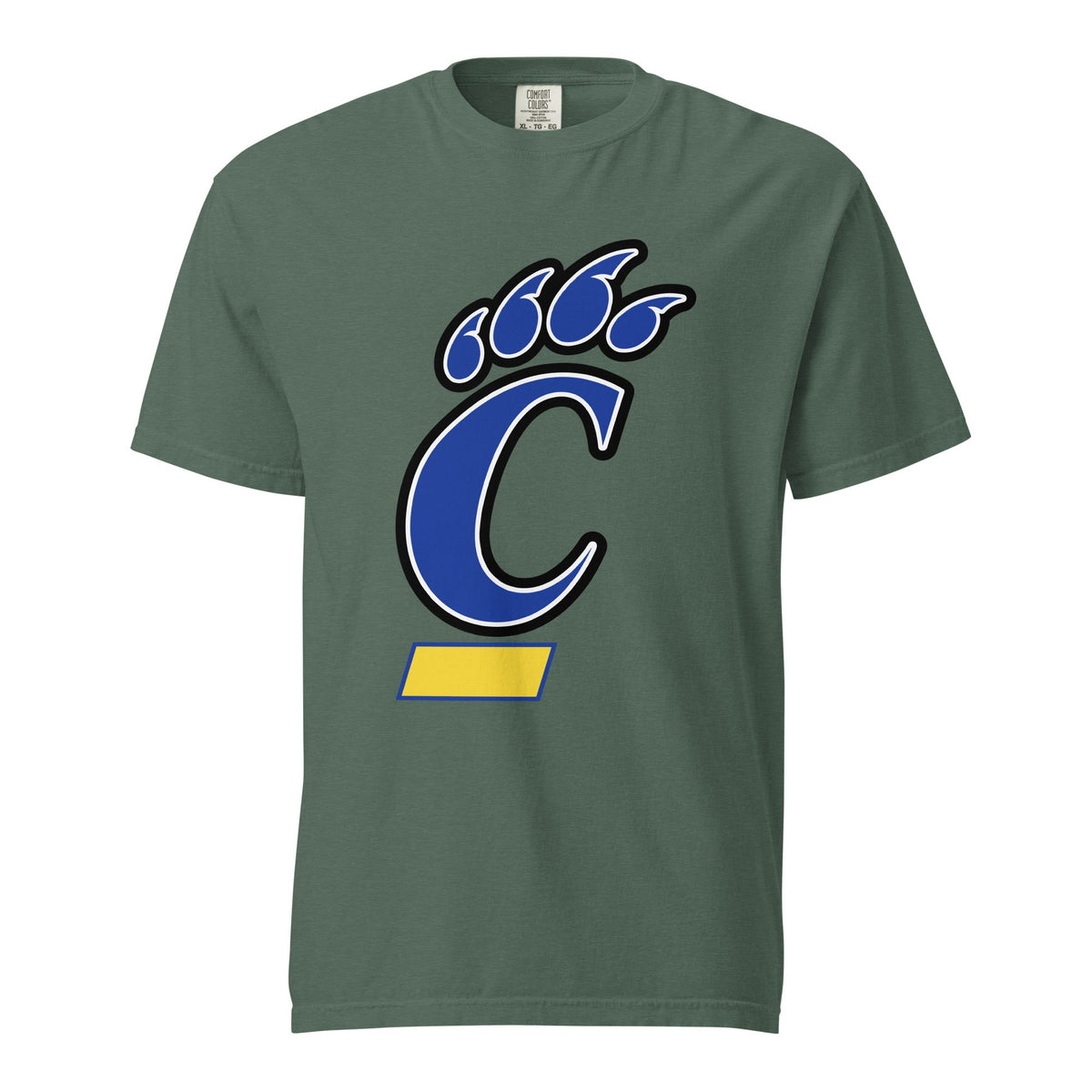 Signature | Comfort Colors T-Shirt | Campbellsport Cougars | Crest Logo