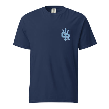 Signature | Comfort Colors T-Shirt | Cape Riptides Baseball | Crest Logo
