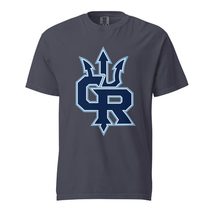 Signature | Comfort Colors T-Shirt | Cape Riptides Baseball | Emblem Logo