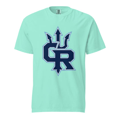 Signature | Comfort Colors T-Shirt | Cape Riptides Baseball | Emblem Logo