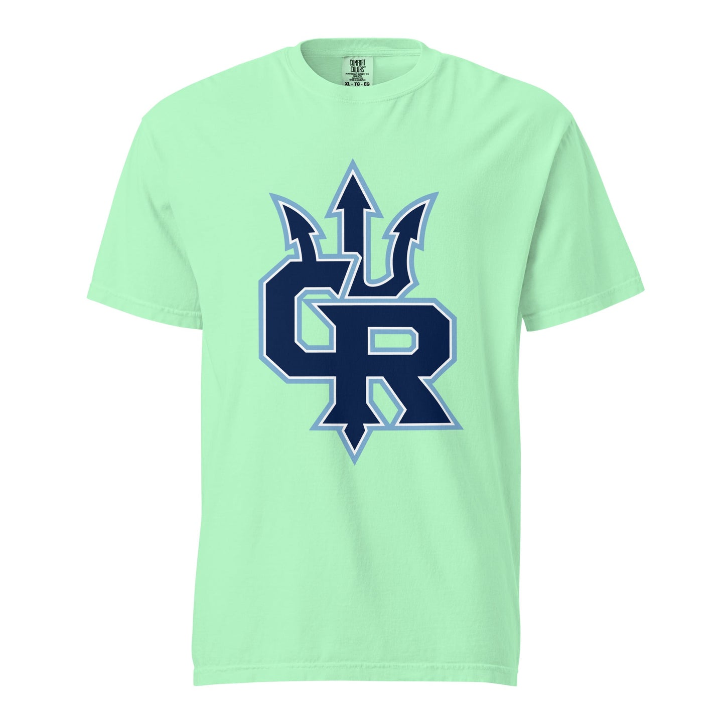 Signature | Comfort Colors T-Shirt | Cape Riptides Baseball | Emblem Logo