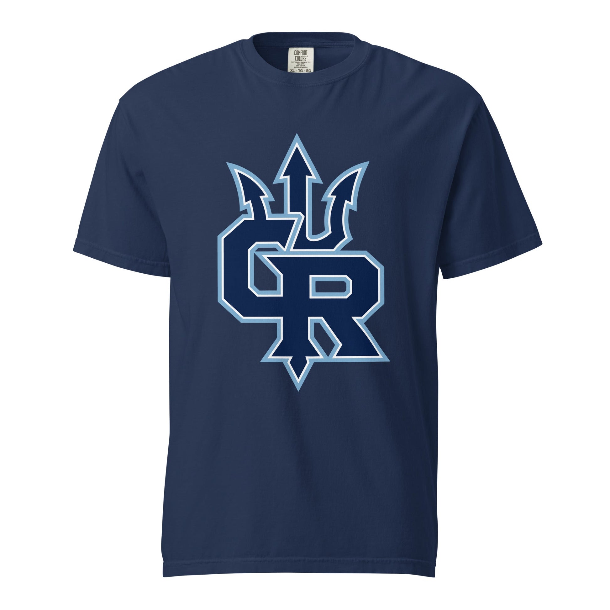 Signature | Comfort Colors T-Shirt | Cape Riptides Baseball | Emblem Logo