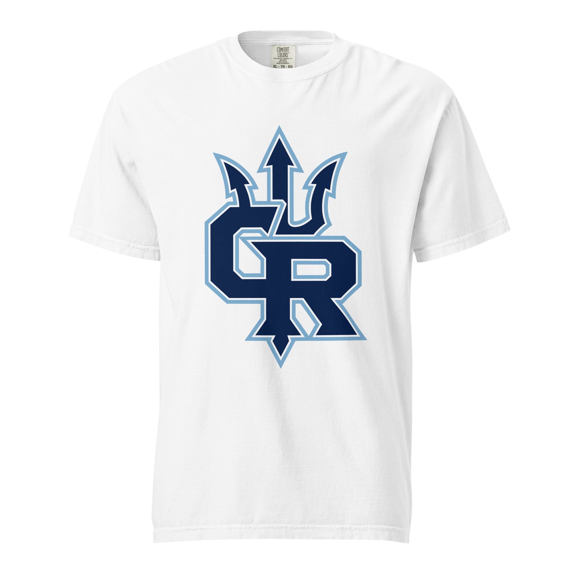 Signature | Comfort Colors T-Shirt | Cape Riptides Baseball | Emblem Logo