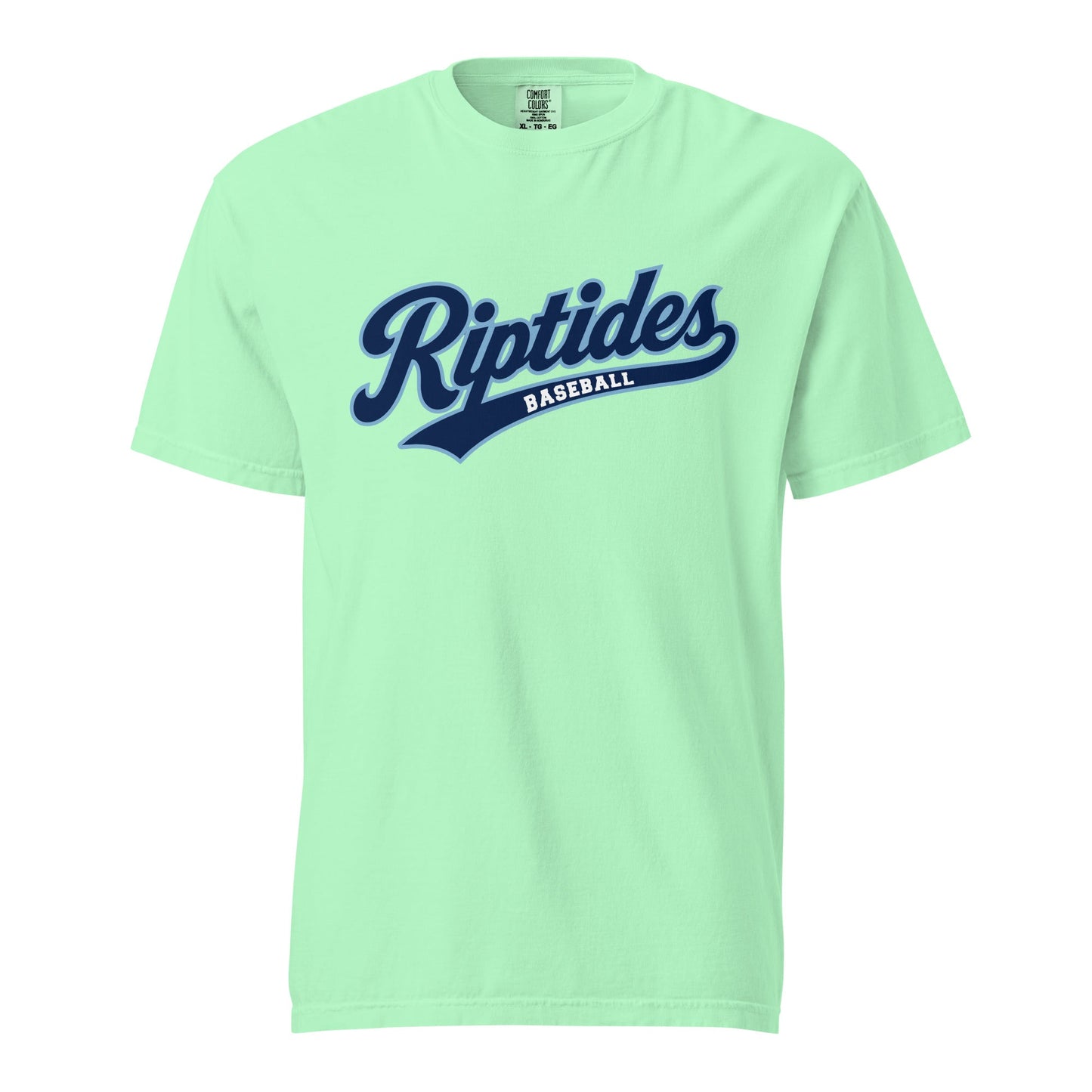 Signature | Comfort Colors T-Shirt | Cape Riptides Baseball | Modern Script Logo
