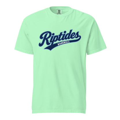 Signature | Comfort Colors T-Shirt | Cape Riptides Baseball | Modern Script Logo