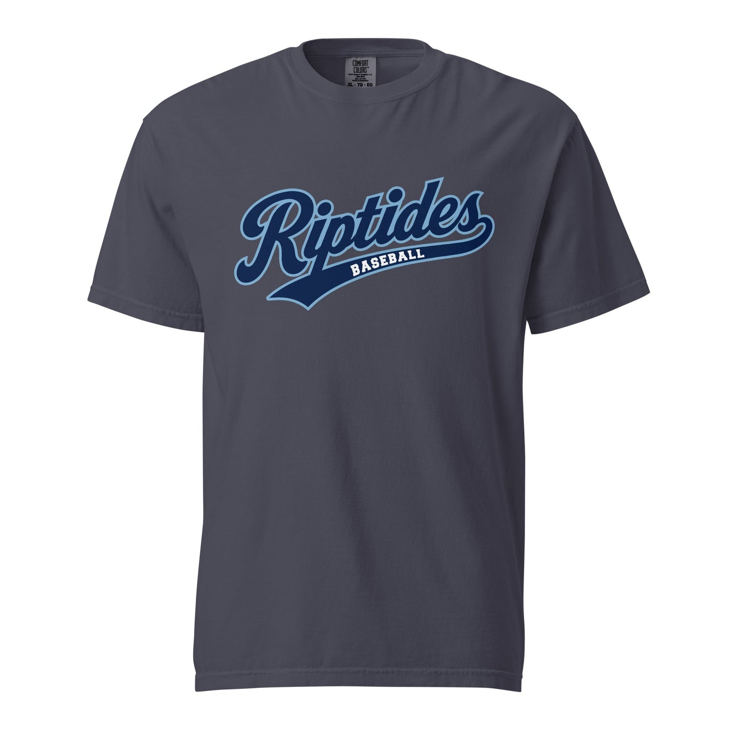 Signature | Comfort Colors T-Shirt | Cape Riptides Baseball | Modern Script Logo