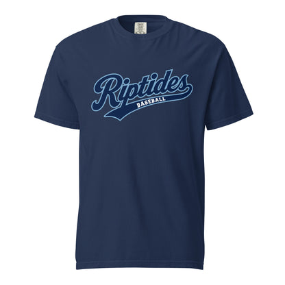 Signature | Comfort Colors T-Shirt | Cape Riptides Baseball | Modern Script Logo