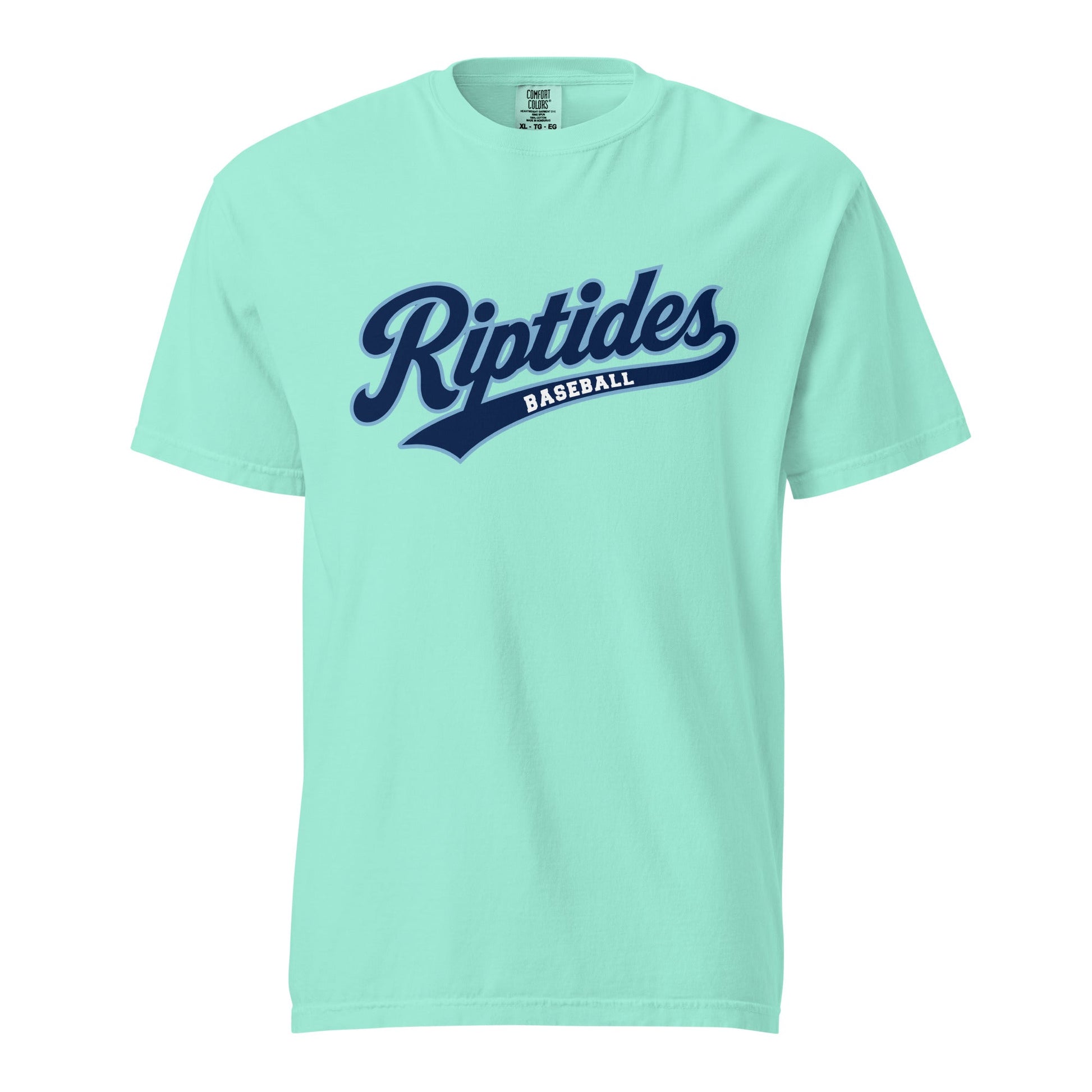 Signature | Comfort Colors T-Shirt | Cape Riptides Baseball | Modern Script Logo