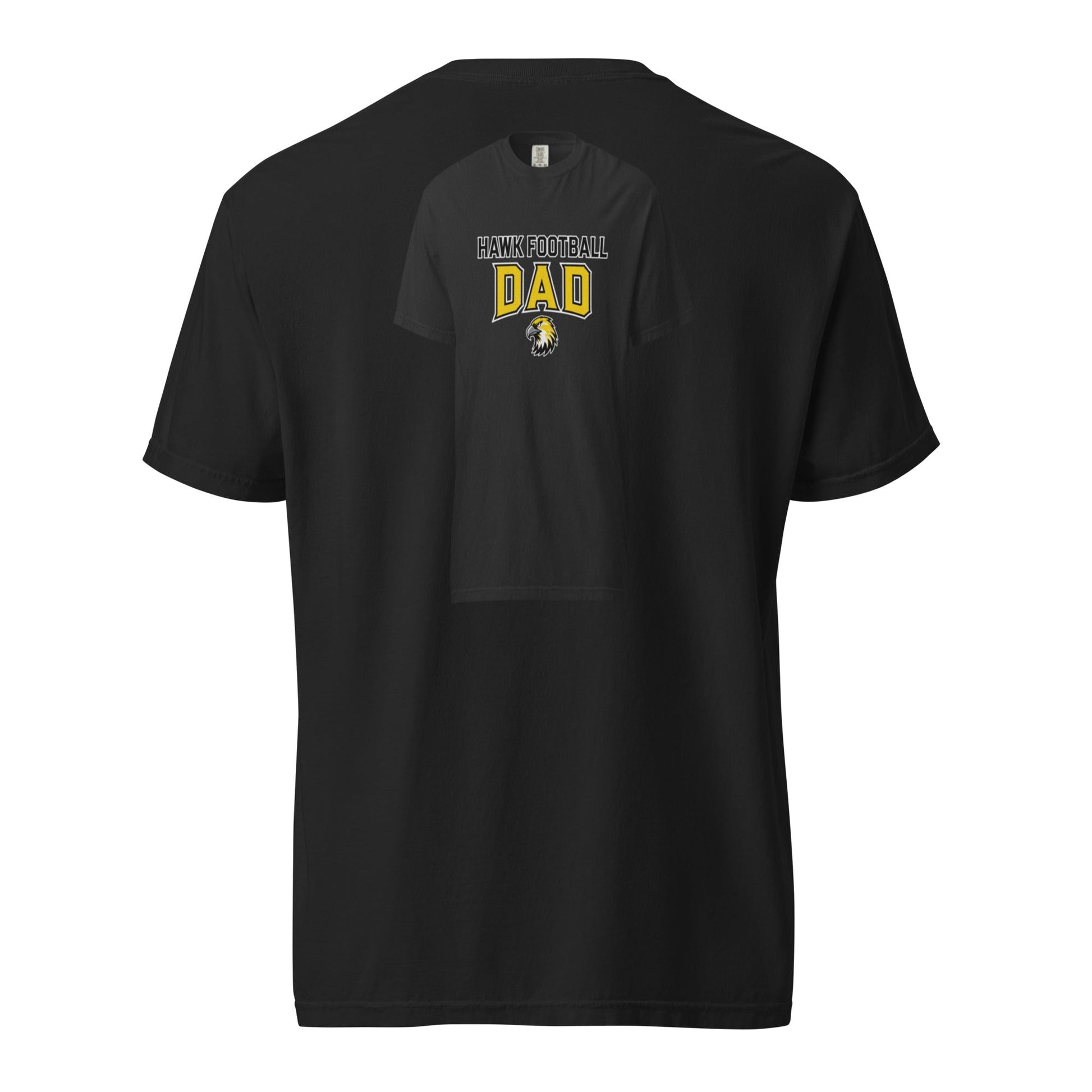 Signature | Comfort Colors T-Shirt | Cardinal Ohara Hawks | Football Dad Logo