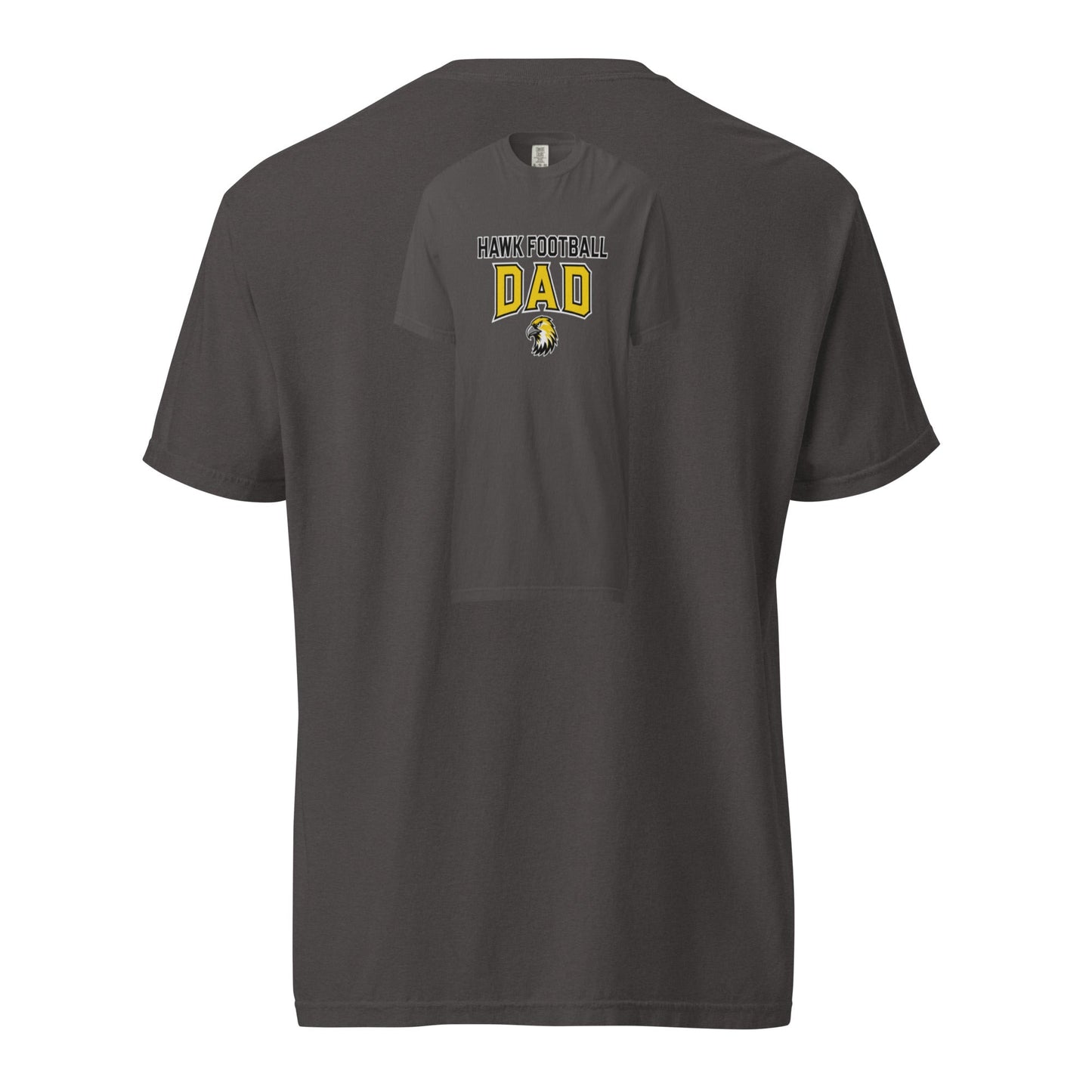 Signature | Comfort Colors T-Shirt | Cardinal Ohara Hawks | Football Dad Logo
