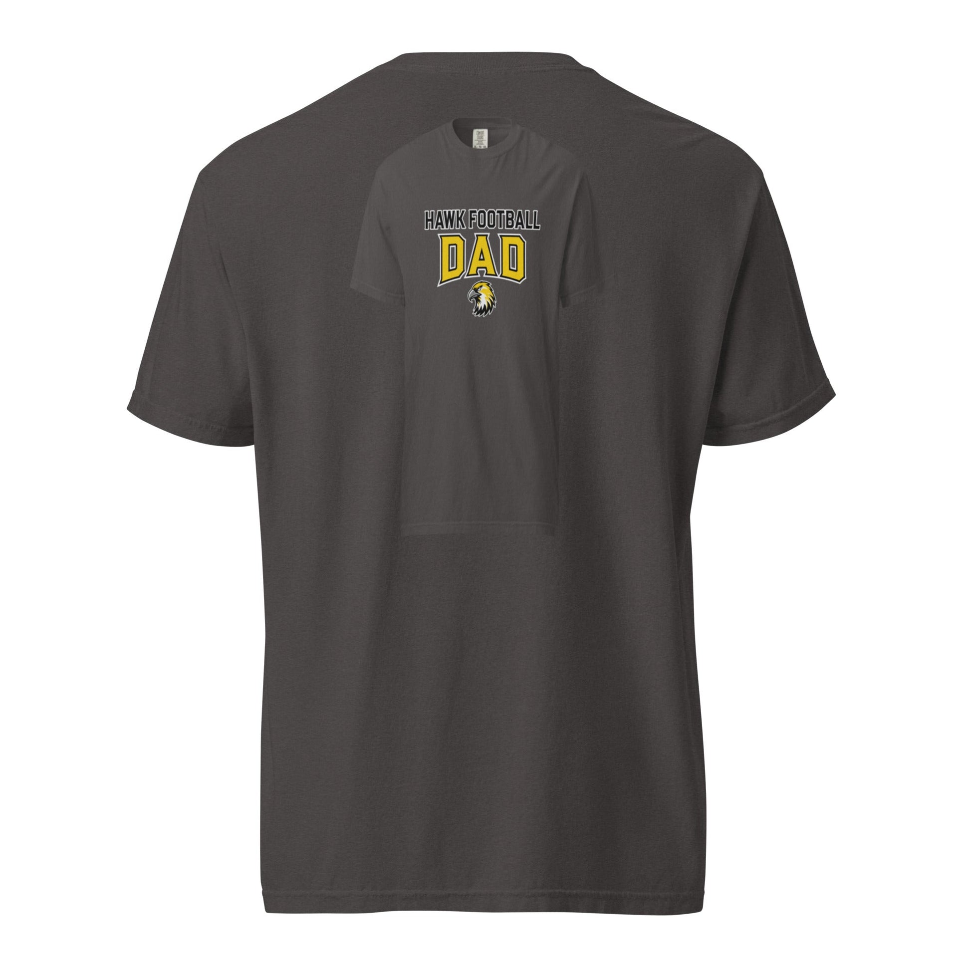 Signature | Comfort Colors T-Shirt | Cardinal Ohara Hawks | Football Dad Logo