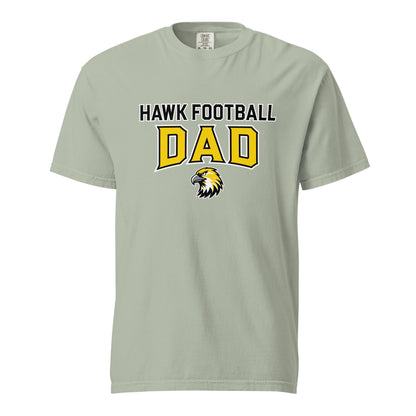 Signature | Comfort Colors T-Shirt | Cardinal Ohara Hawks | Football Dad Logo