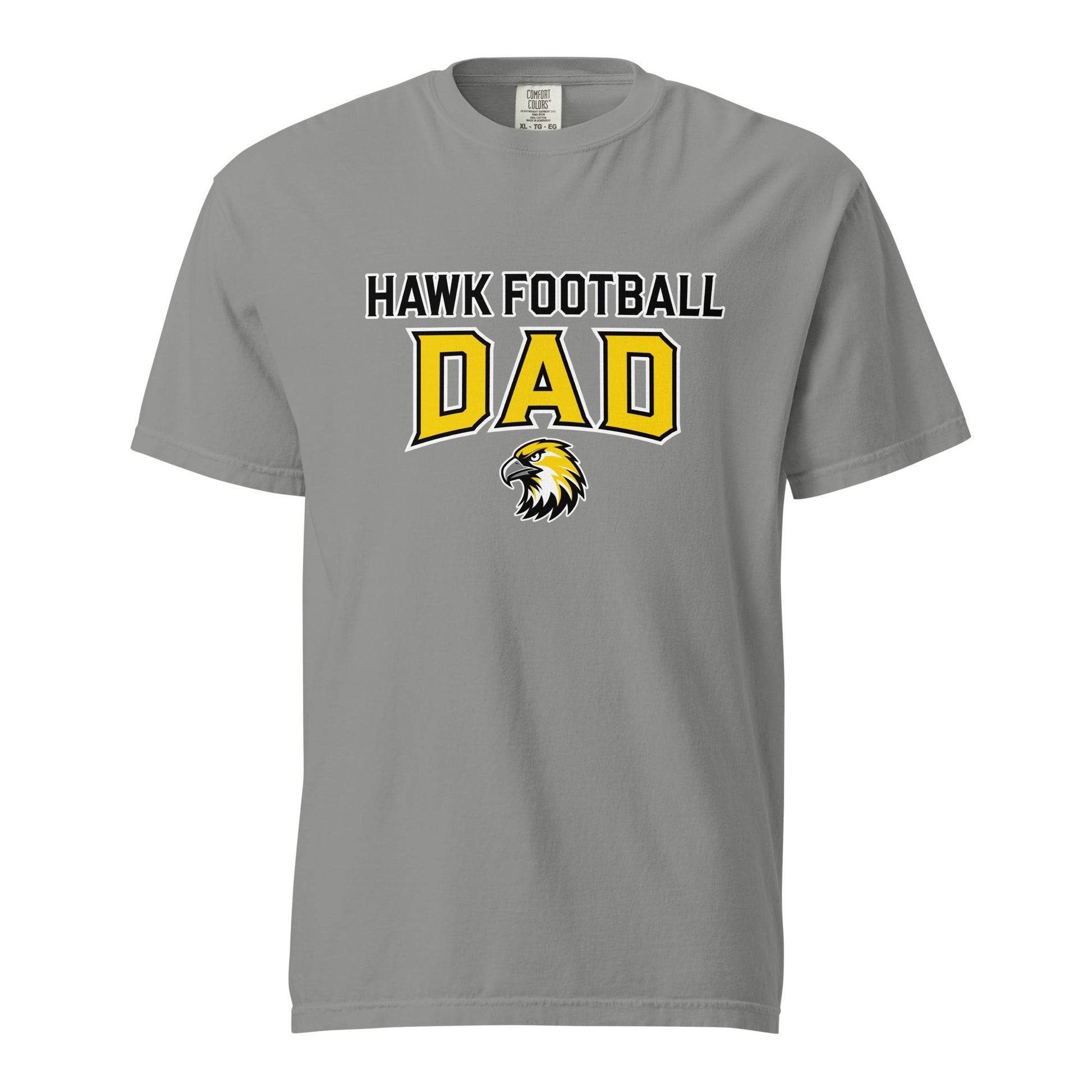 Signature | Comfort Colors T-Shirt | Cardinal Ohara Hawks | Football Dad Logo