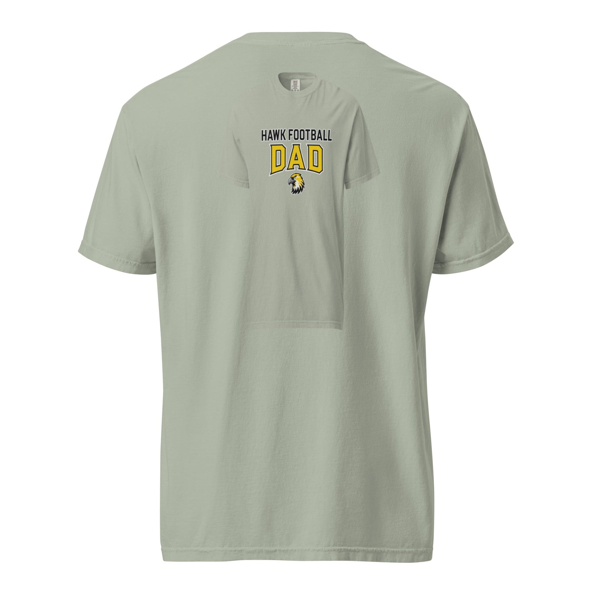 Signature | Comfort Colors T-Shirt | Cardinal Ohara Hawks | Football Dad Logo