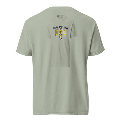 Signature | Comfort Colors T-Shirt | Cardinal Ohara Hawks | Football Dad Logo