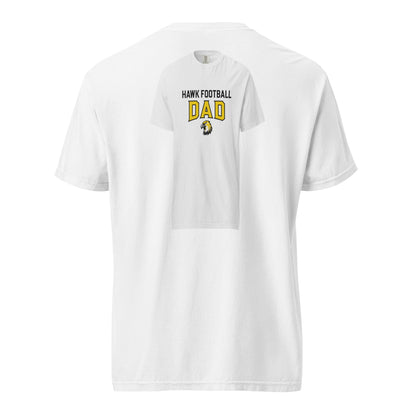 Signature | Comfort Colors T-Shirt | Cardinal Ohara Hawks | Football Dad Logo