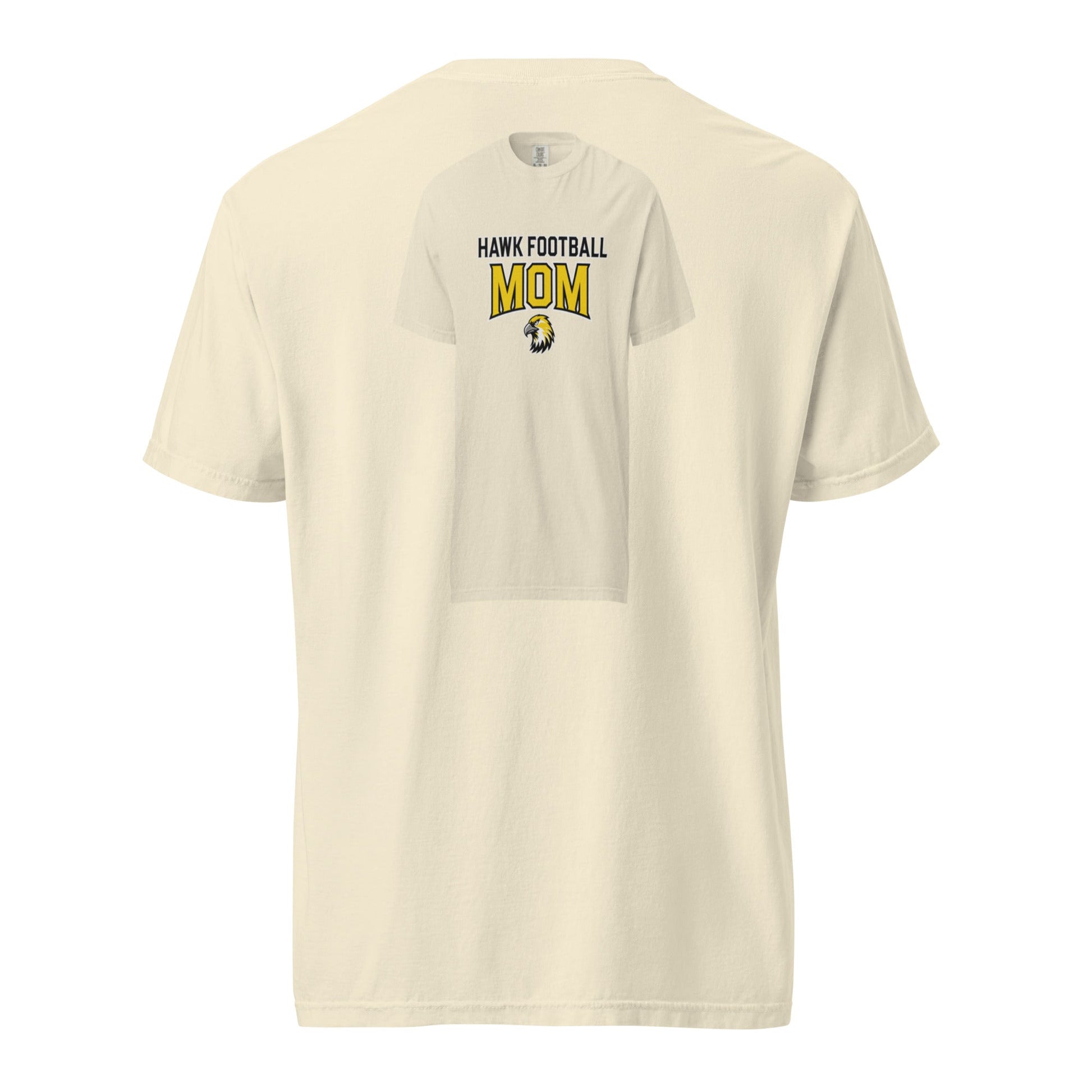Signature | Comfort Colors T-Shirt | Cardinal Ohara Hawks | Football Mom Logo