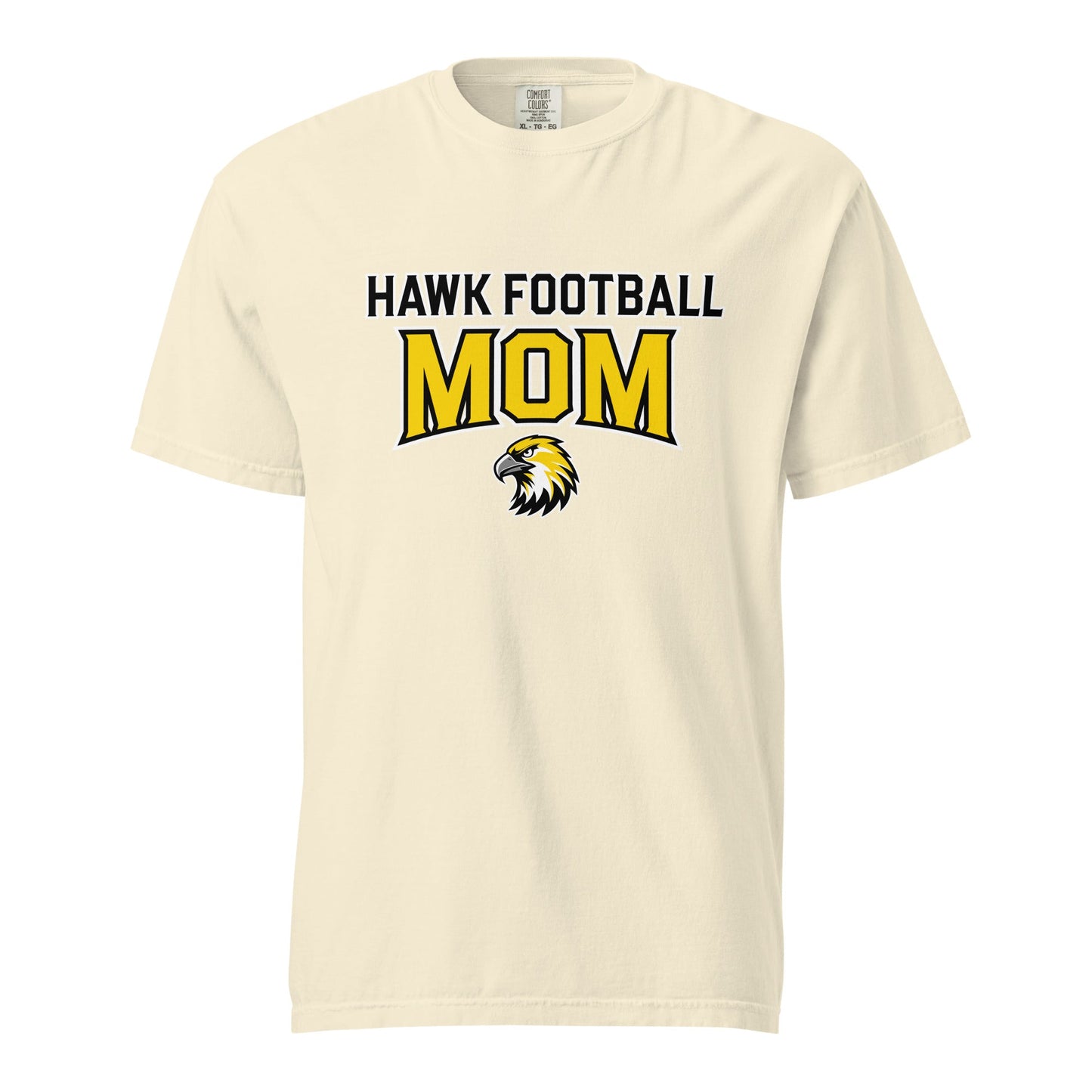 Signature | Comfort Colors T-Shirt | Cardinal Ohara Hawks | Football Mom Logo