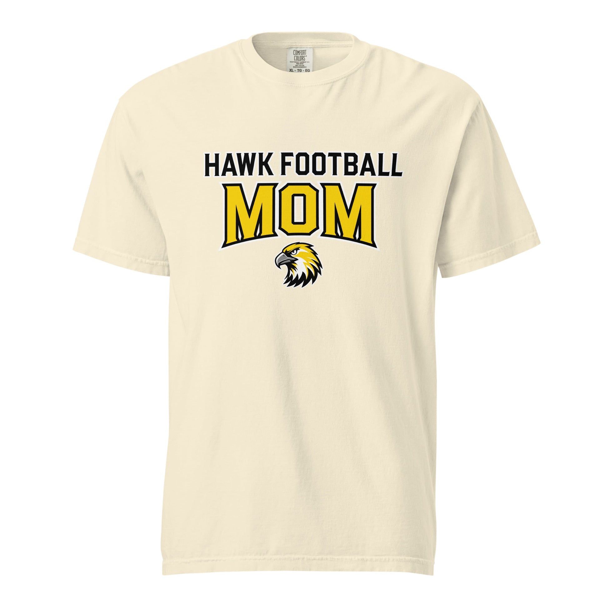 Signature | Comfort Colors T-Shirt | Cardinal Ohara Hawks | Football Mom Logo