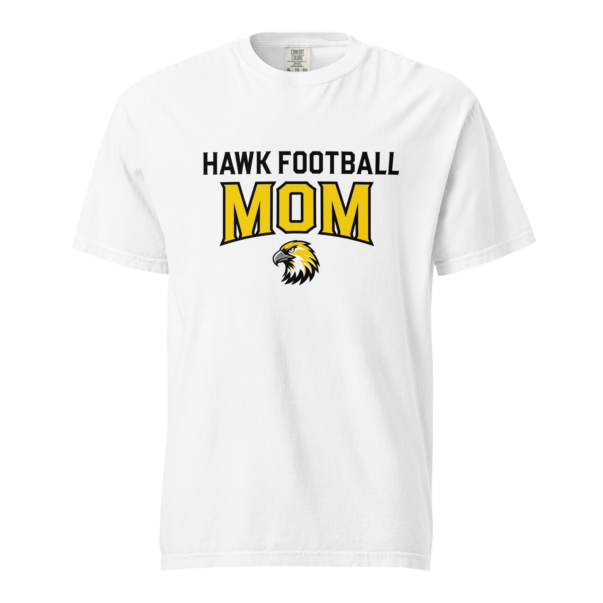 Signature | Comfort Colors T-Shirt | Cardinal Ohara Hawks | Football Mom Logo