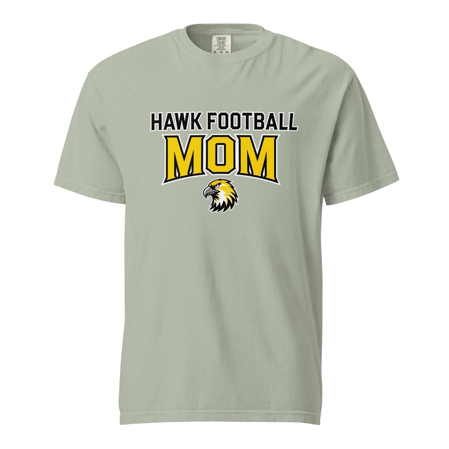 Signature | Comfort Colors T-Shirt | Cardinal Ohara Hawks | Football Mom Logo
