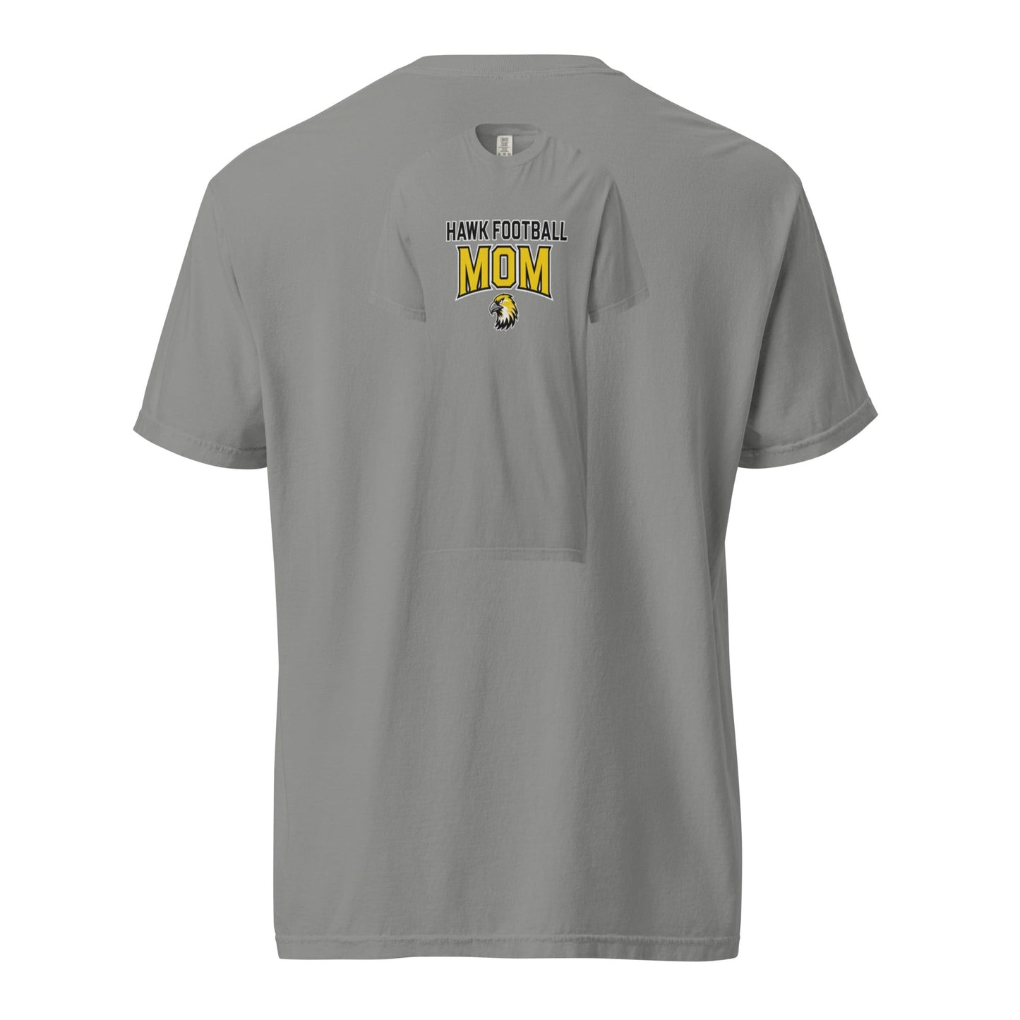 Signature | Comfort Colors T-Shirt | Cardinal Ohara Hawks | Football Mom Logo