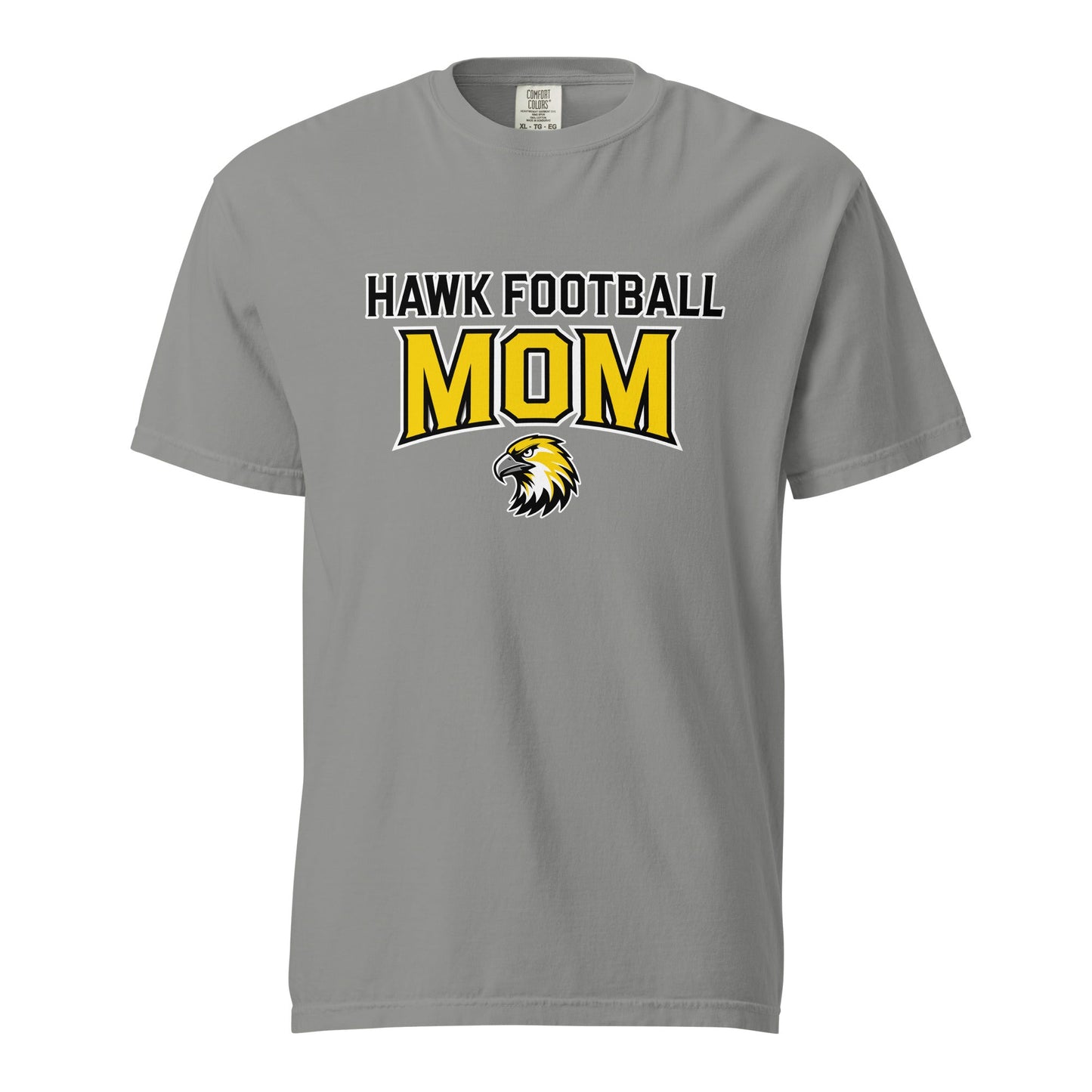 Signature | Comfort Colors T-Shirt | Cardinal Ohara Hawks | Football Mom Logo
