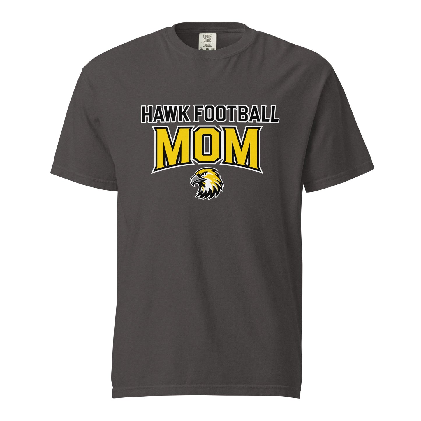 Signature | Comfort Colors T-Shirt | Cardinal Ohara Hawks | Football Mom Logo