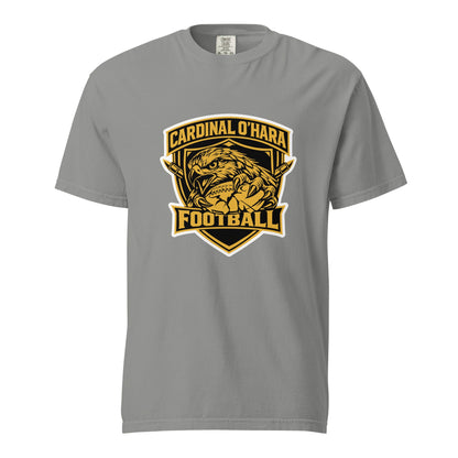Signature | Comfort Colors T-Shirt | Cardinal Ohara Hawks | Shield Logo