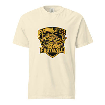Signature | Comfort Colors T-Shirt | Cardinal Ohara Hawks | Shield Logo