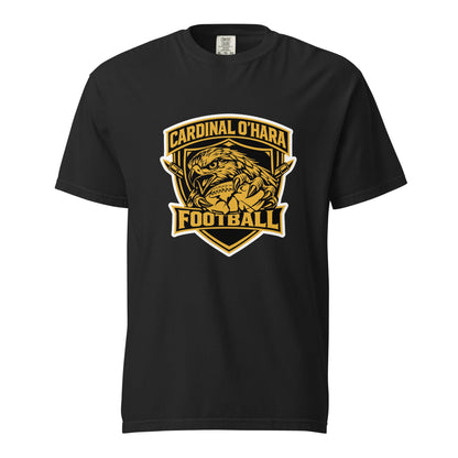 Signature | Comfort Colors T-Shirt | Cardinal Ohara Hawks | Shield Logo