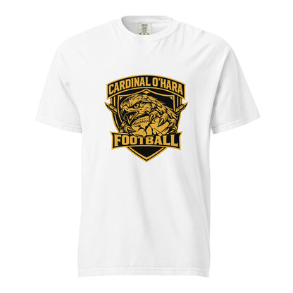 Signature | Comfort Colors T-Shirt | Cardinal Ohara Hawks | Shield Logo