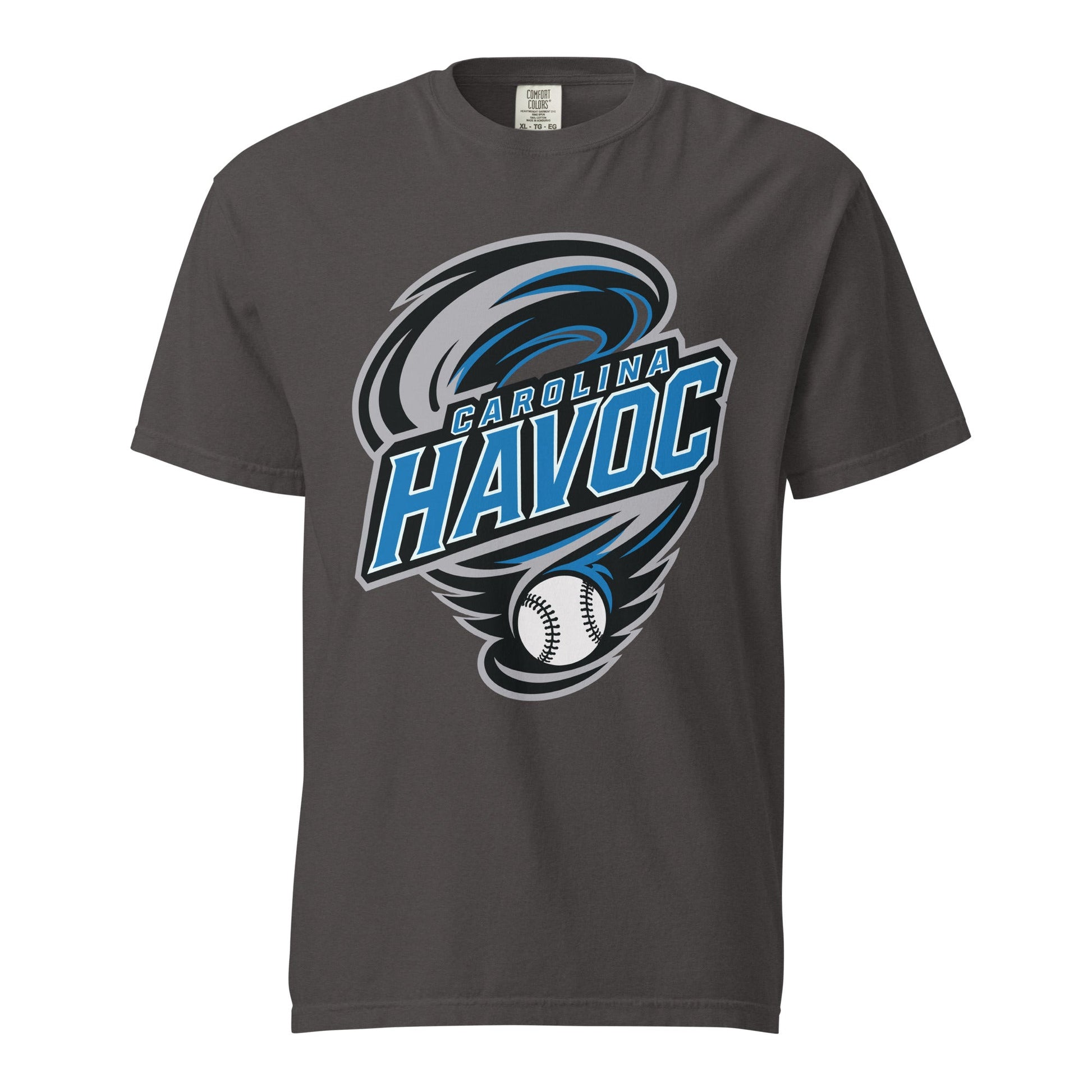 Signature | Comfort Colors T-Shirt | Carolina Havoc | Twister League Crest Logo