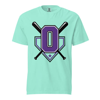 Signature | Comfort Colors T-Shirt | Carolina Outlaws Baseball | Vanguard Logo