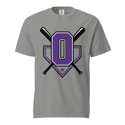 Signature | Comfort Colors T-Shirt | Carolina Outlaws Baseball | Vanguard Logo