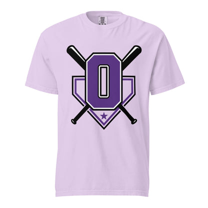 Signature | Comfort Colors T-Shirt | Carolina Outlaws Baseball | Vanguard Logo
