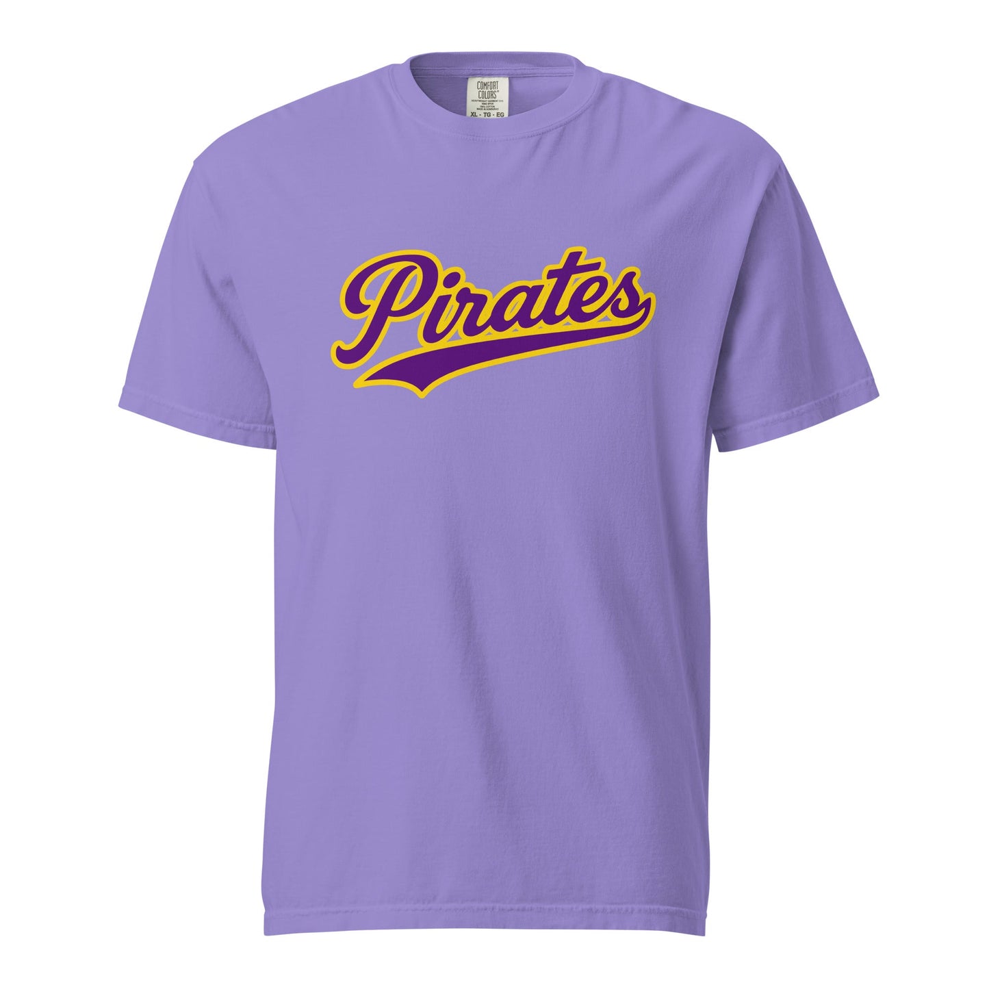 Signature | Comfort Colors T-Shirt | Carolina Pirates | Script Logo