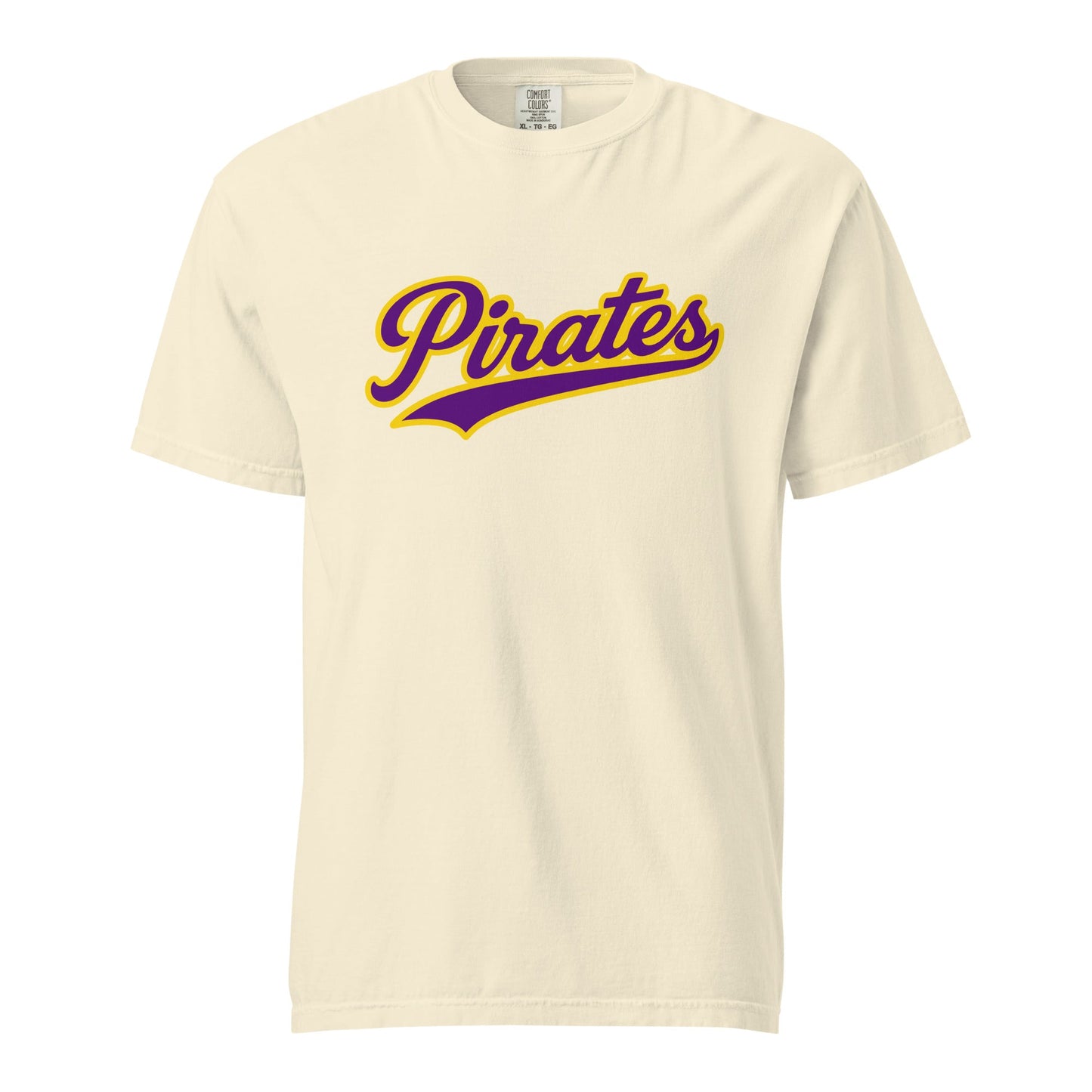 Signature | Comfort Colors T-Shirt | Carolina Pirates | Script Logo