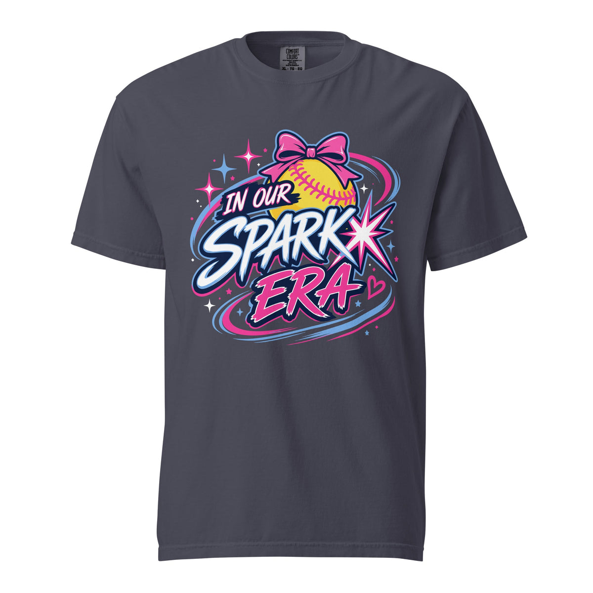 Signature | Comfort Colors T-Shirt | Carolina Sparkx | Athletics Logo