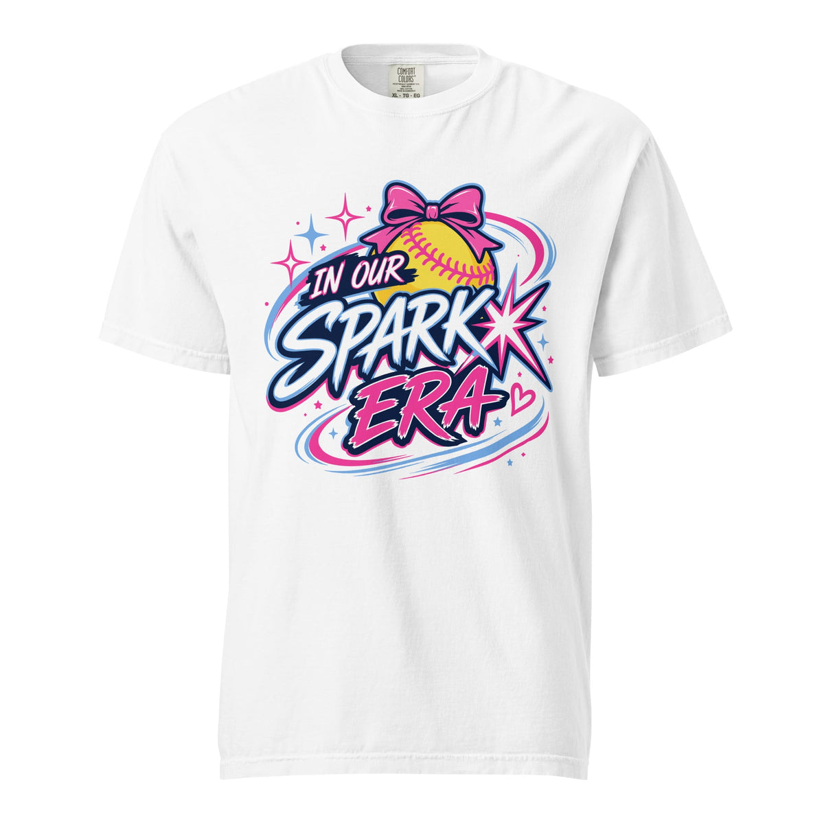Signature | Comfort Colors T-Shirt | Carolina Sparkx | Athletics Logo