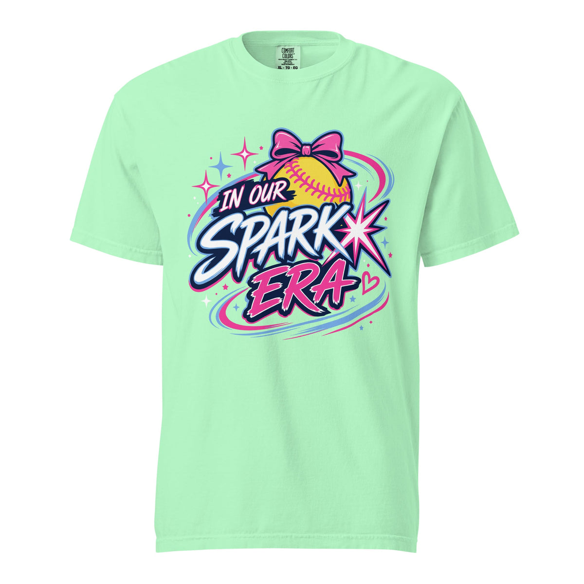 Signature | Comfort Colors T-Shirt | Carolina Sparkx | Athletics Logo