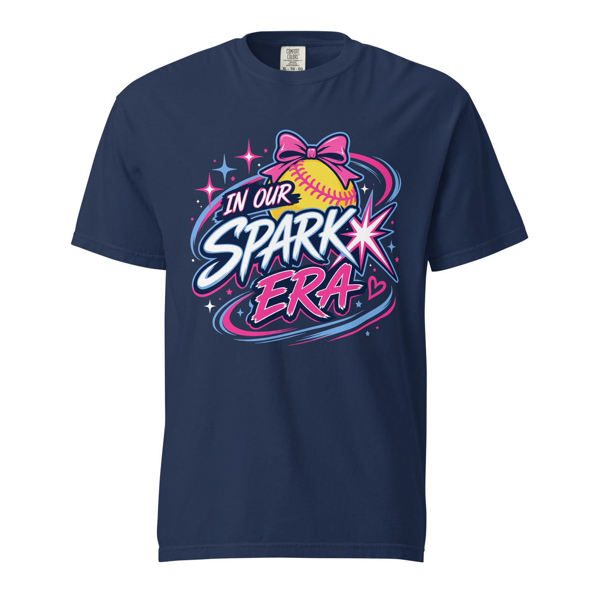 Signature | Comfort Colors T-Shirt | Carolina Sparkx | Athletics Logo